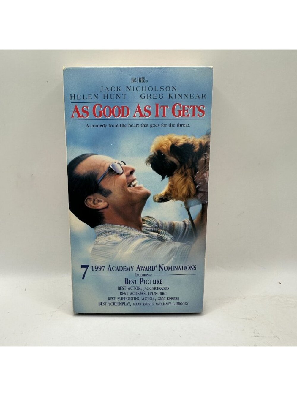As Good As It Gets VHS 1997 Comedy Drama Jack Nicholson Helen Hunt TriStar